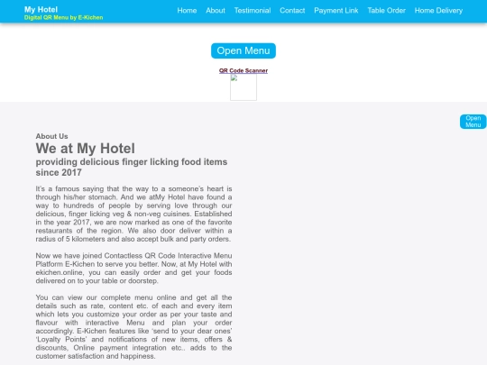 1001EKichen/HotelLandingPage screenshot