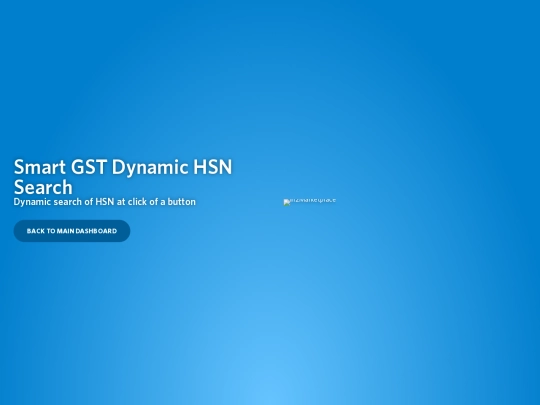 GST/HSN screenshot