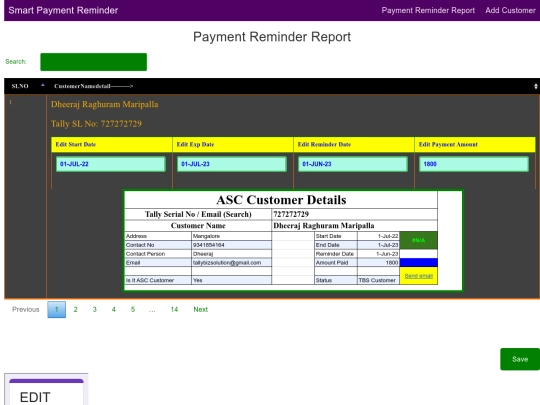 Tally/PaymentReminder2 screenshot