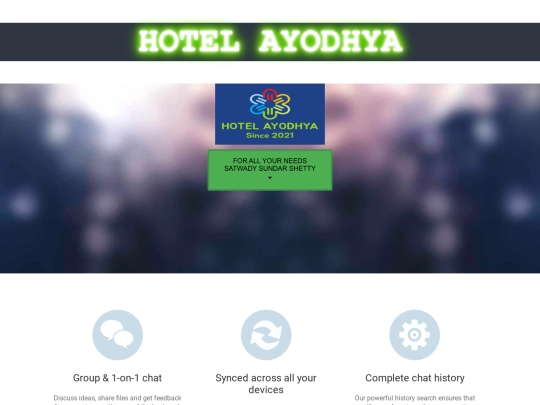 hotelayodhya screenshot