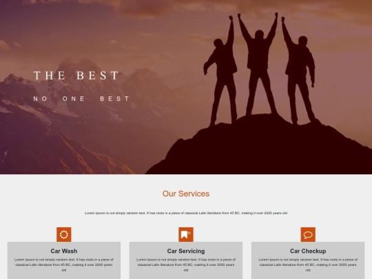 singlepagewebsite2 screenshot