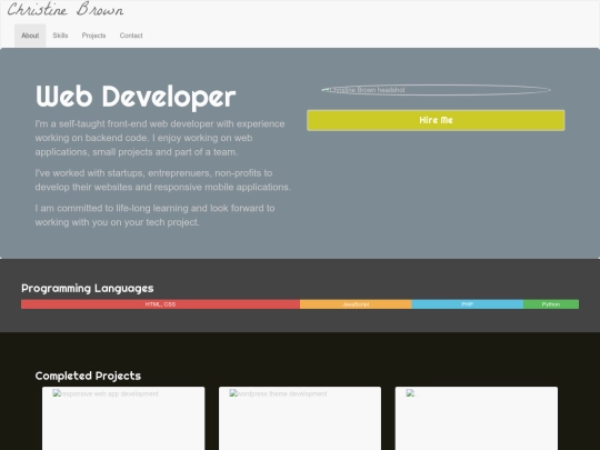singlepagewebsite4 screenshot