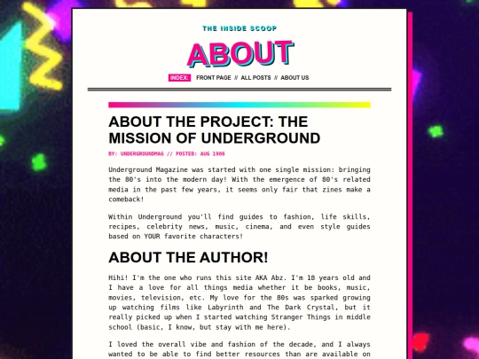 about screenshot