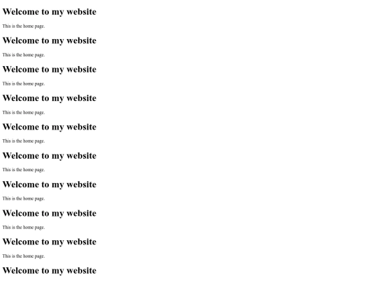 WEP_Profile/TEST/HOME screenshot