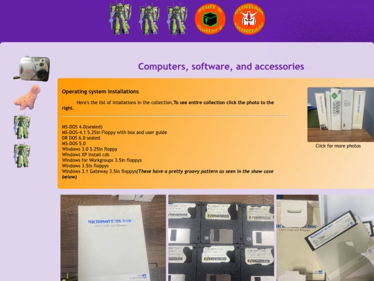 computercollection screenshot