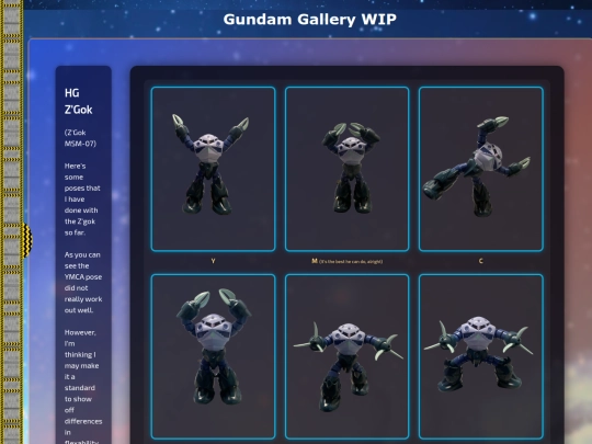 poses screenshot