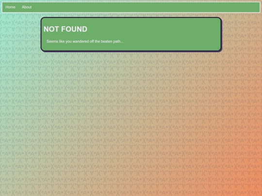 not_found screenshot