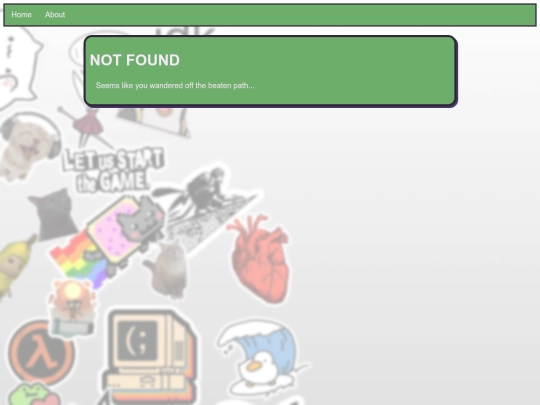 not_found screenshot
