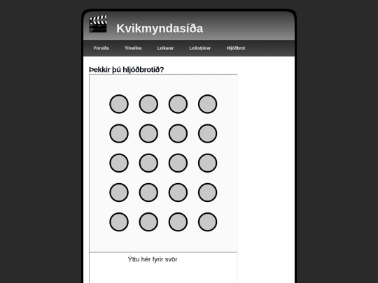islenska/hljod screenshot