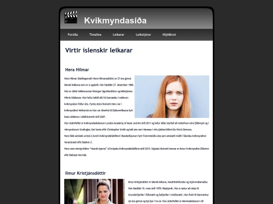 leikarar screenshot