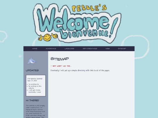 sitemap screenshot