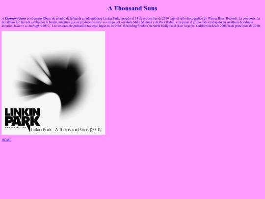 A Thousabd suns screenshot