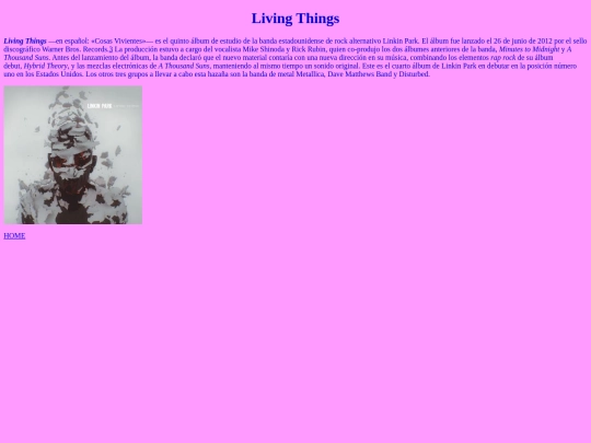 Living Things screenshot