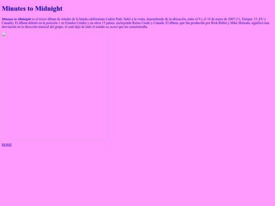 Minutes to Midnight screenshot