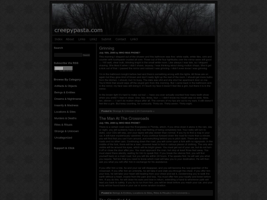 testing screenshot