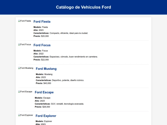 Ford screenshot