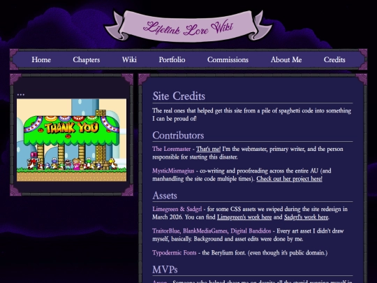 credits screenshot