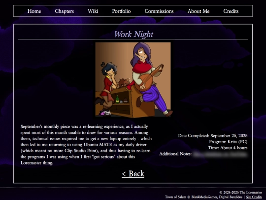 portfolio/piece/work_night screenshot