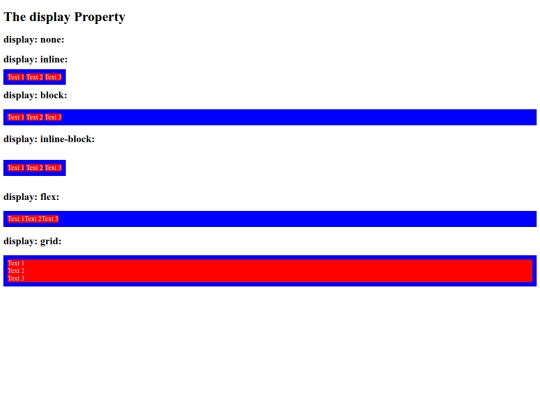 Displayproperty screenshot