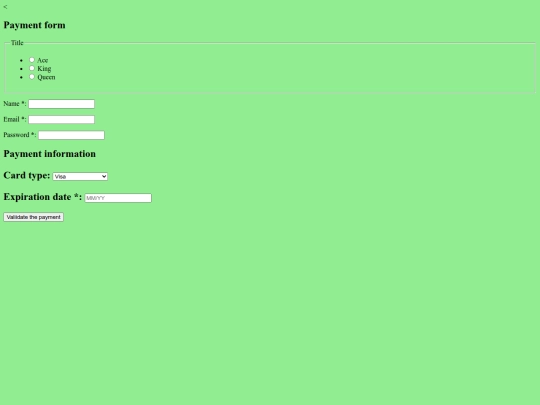Payment screenshot