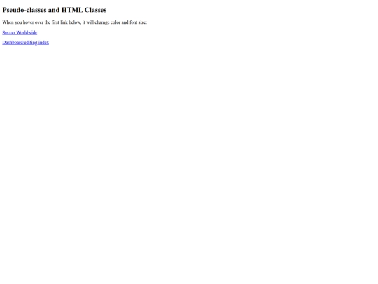 Pseudo-classes and HTMLClasses screenshot