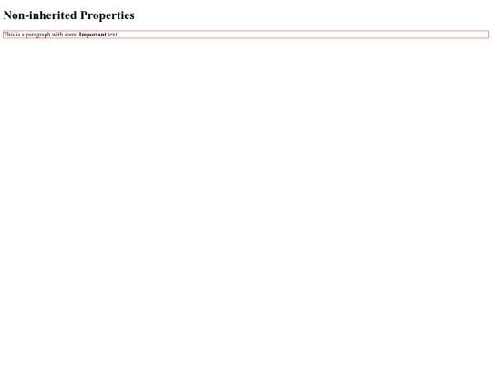 non-inherited properties screenshot