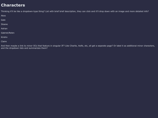 characters screenshot