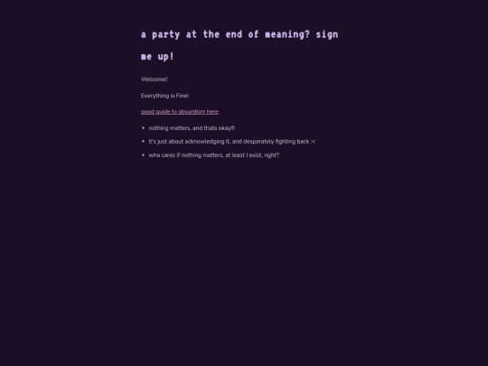 absurdism screenshot