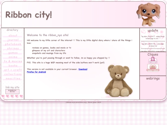 index screenshot