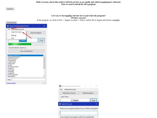mafile screenshot