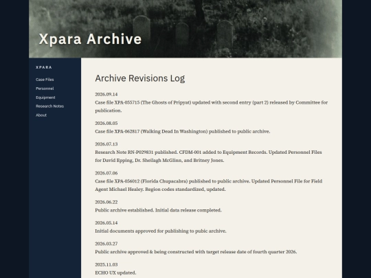 revisions screenshot