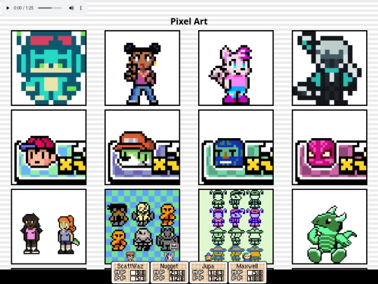 pages/art screenshot