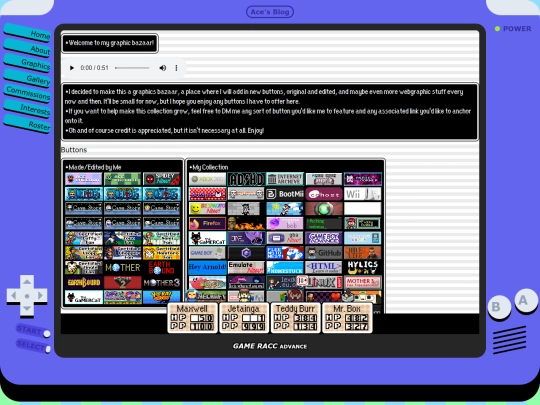 pages/graphicbazaar screenshot