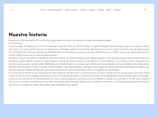 Dulce Boba/historia screenshot