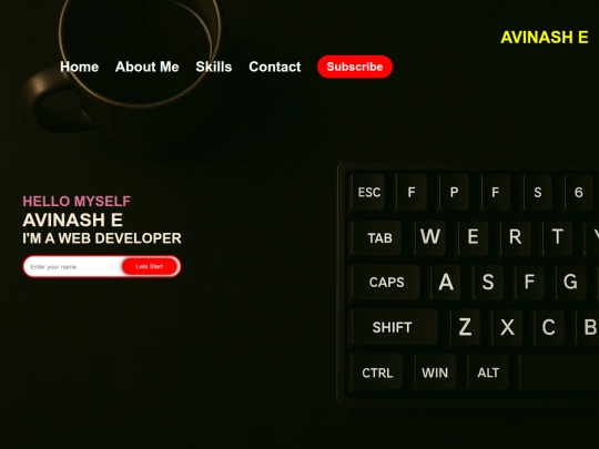 Portfolio  screenshot