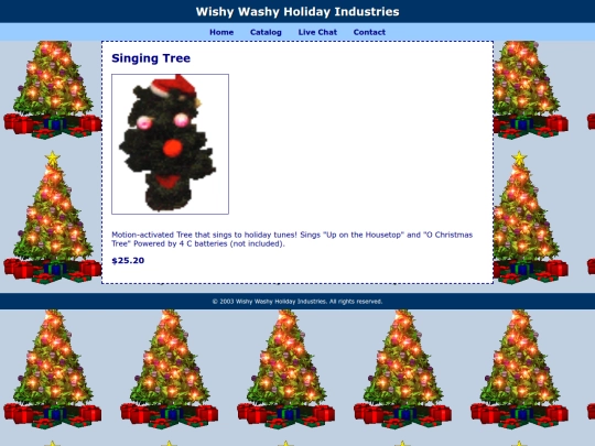 SingingTree screenshot