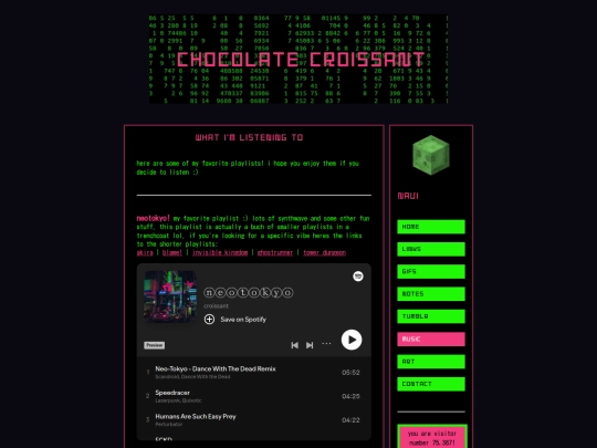 music screenshot