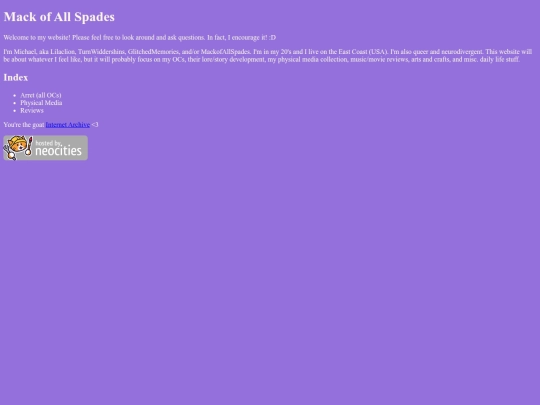 index screenshot