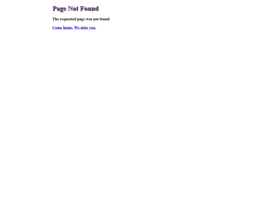 not_found screenshot