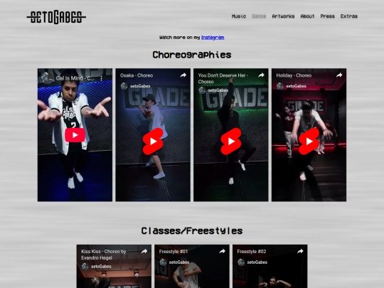 dance screenshot