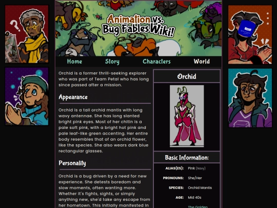 Characters/Orchid screenshot