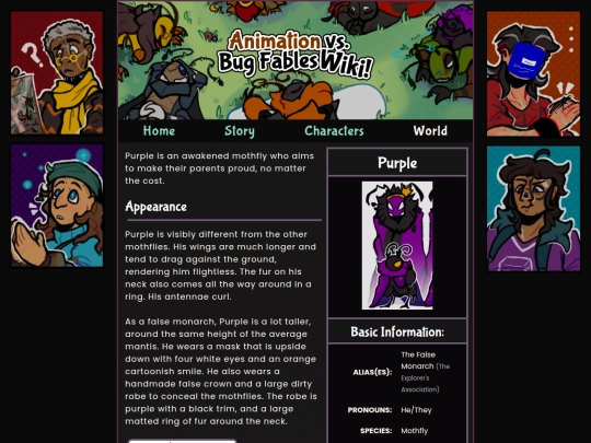 Characters/Purple screenshot