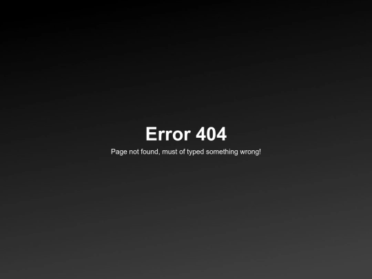 not_found screenshot