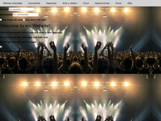 ProyectoFinal/Festivales screenshot