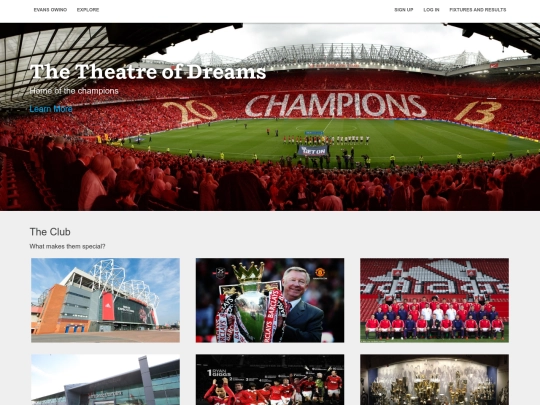 UtdSite screenshot