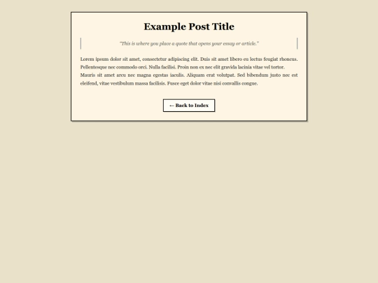 posts/template screenshot