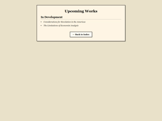writings/works screenshot