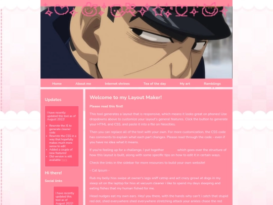 test screenshot