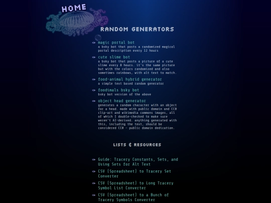 generators screenshot