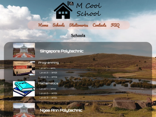 schools screenshot
